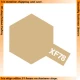 Acrylic Paint Mini XF-78 Flat Wooden Deck Tan 10ml