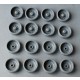 1/35 US Army M1A1/A2 Abrams Road Wheels (Damaged Bandage)