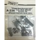 1/35 Shelling Equipment AA Machine Gun Mount & Machine Gun MG-34 Set for Panzer Tank