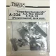 1/35 Shelling Equipment AA Machine Gun Mount & Machine Gun MG-34 Set for Panzer Tank