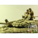 1/35 Russian Modern Tank Crew, Winter Chechnya 93-04 (3 Resin Figures)