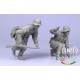 1/35 German Officer and Infantryman, Summer 1939-1943 (2 Resin Figures)