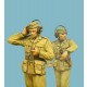 1/35 German Tiger I Tankers - Driver & Radio Operator, Tunisia 1943 (2 Figures)