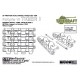 1/35 Tiger I Initial "Mirror Type" Cast Links for Academy 13264/Dragon/RFM kits