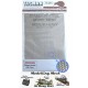 Medium Heavy Metal Mesh #Large (40 strands per inch, 135mm x 100mm appx)