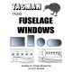 Fuselage Windows Set