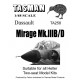 1/48 Dassault Mirage Mk.IIIB/D Canopy for Heller kits