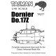 1/48 Dornier Do.17Z Canopy for Classic Airframes kits