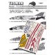 1/48 US Navy Prototype F4H-1 Phantom/F-18A Hornet/Mirage IIID Decals