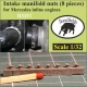 1/32 Intake Manifold Nuts for Mercedes Inline Engines (8pcs)