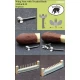 Wing Nuts with Threaded Rods (10pcs, Diameter: 0.35/0.6/1.8mm)