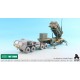 1/72 US HEMTT M983 Tractor w/Patriot PAC-3 Launching Station Detail Parts for Modelcollect/Aoshima