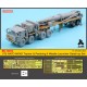1/72 NATO M1001 Tractor & Pershing II Missile Launcher Detail Set for ModelCollect kits
