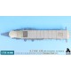 1/700 IJN Aircraft Carrier Ryujo After 2nd Upgrade Wooden Deck Set for Aoshima kit
