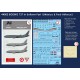 Decals for 1/144 Boeing 737 In Uniform Part I (Mexico & Peru)