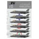 Decals for 1/72 Worldwide Lightnings II (F-35A Mediterranean Lightnings)