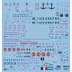 Decals for 1/72 Argentine Navy Super Etendard Modernise Data and Stencils