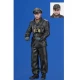 1/35 WWII Waffen SS Panzer Commander (with optional heagear)