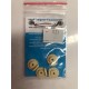 1/24, 1/25 Small Slotted Brake Discs x4pcs (Diameter: 12.4mm)