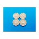 1/24 1/25 BBS Slot Car Wheel Insert (Diameter approx 15mm, 4pcs)