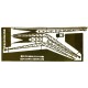 1/144 US Heavy Cruiser Portland Class Aircraft Crane Set (1 Photo-Etched Sheet)