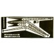 1/192 US Heavy Cruiser Portland Class Aircraft Crane Set (1 Photo-Etched Sheet)
