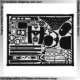 1/48 French Aircraft Interior Detail Set (Seat & Back, Cowling Panels, Instruments..)