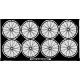 1/32 2x German & 2x French/British Spoked Wheels (Outside Diameter = 22.11mm)