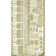 1/600 WWII German Naval Radars (1 Photo-Etched sheet)