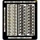 1/700 20mm Guns and Shields (40 Guns and Shields, 1 Photo-Etched sheet)