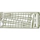 1/96 US Heavy Cruiser Northampton Class Boat Handling Booms (1 Photo-Etched Sheet)