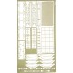 1/96 SR Radar Screens (1 Photo-Etched Sheet)