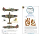 1/48 Hawker Hurricane Mk1 Pattern A Camo Masks