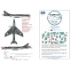 1/48 RAF, RN Hawker Hunter Camo Masks