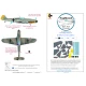 1/32 Bf109-F2-4/G2-4 pattern 2 Camo Masks