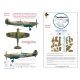 1/72 Spitfire Vb I R Gleed Camo Masks