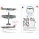 1/24 Spitfire Mk IXe - IDF White 26 Camo Masks for Eduard kits