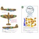 1/32 Spitfire F22 &quot;Desert Scheme - Syria&quot; Camo Masks