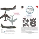1/32 Luftwaffe Sabre Pattern 1 Camo Masks