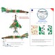 1/72 F-4E II Kurnass Post 1980 Camo Masks