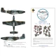 1/32 P-51D Mustang Pattern E Camo Masks