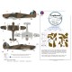 1/32 SEAC Hurricane Mk IIC Pattern A Camo Masks