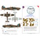 1/72 SEAC Hurricane Mk IIC Pattern B Camo Masks