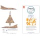 1/72 Mirage III C &quot;Djibouti&quot; Camo Masks