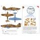 1/48 Hurricane Mk I Tropical Pattern B Camo Masks