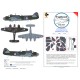 1/48 Beaufighter Mid/Late Pattern B Camo Masks