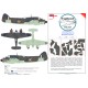 1/48 Beaufighter RN Pattern A Camo Masks