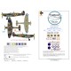 1/24 Spitfire Mk1a QV-K (Brian Lane) Insignia Masks
