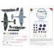 1/48 Spitfire George Beurling KH-B Insignia Masks