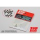 1.6mm Hex Fitting Tapered (10pcs)